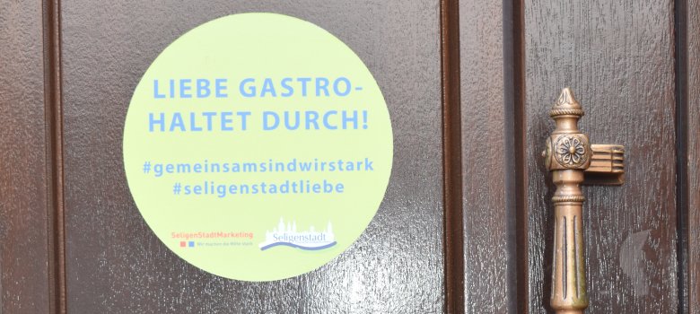 Durchhalteparole für die Gastronomie Durchhalteparole für die Gastronomie