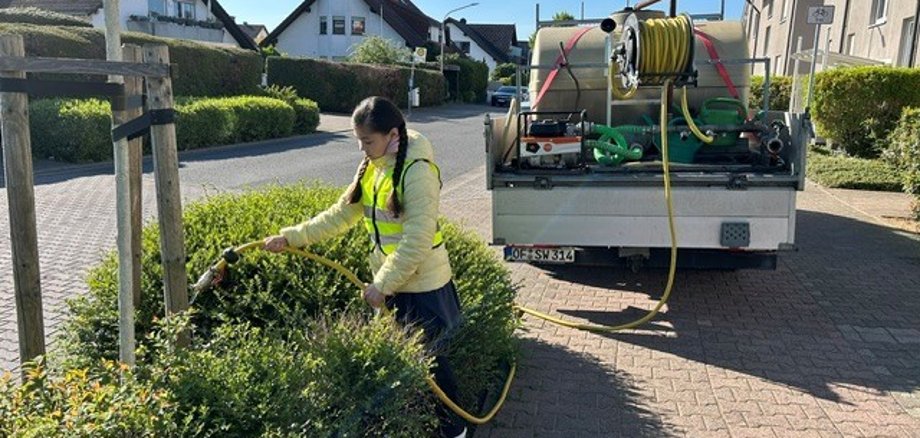 Auch die Stadtwerke gaben beim Girls' Day Einblicke