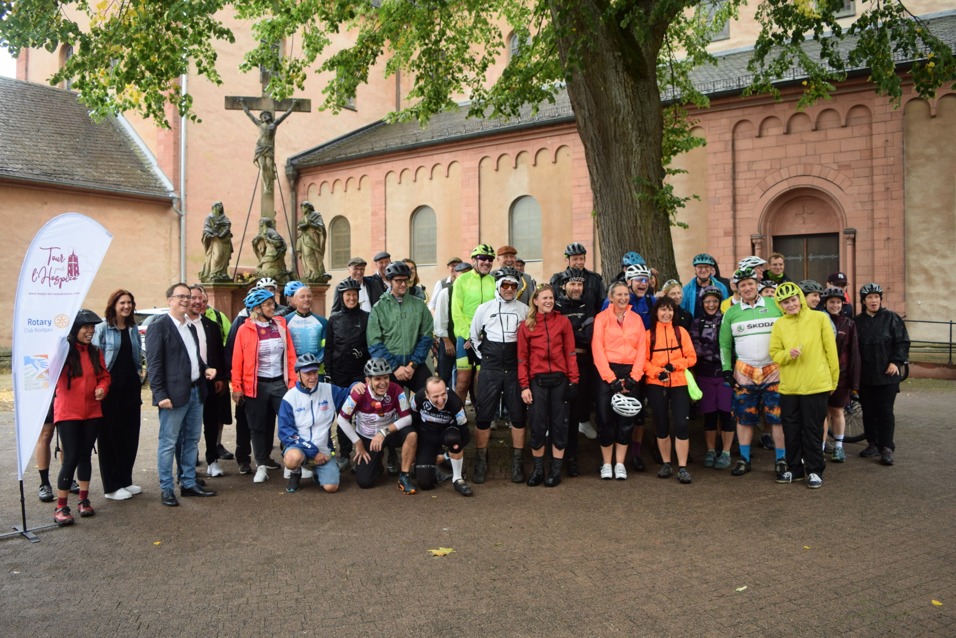 Die Tour pour l'Hospice machte Halt in der Einhardstadt Seligenstadt