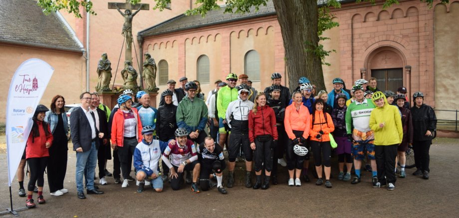 Die Tour pour l'Hospice machte Halt in der Einhardstadt Seligenstadt Die Tour pour l'Hospice machte Halt in der Einhardstadt Seligenstadt