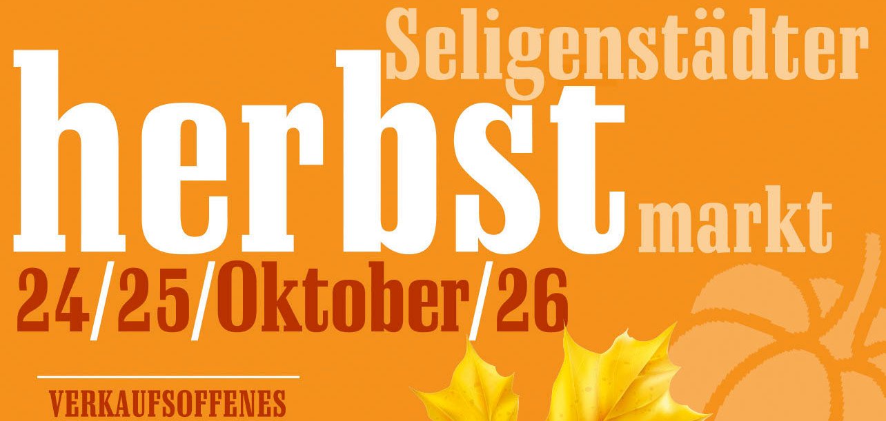 Plakat Herbstmarkt 2026