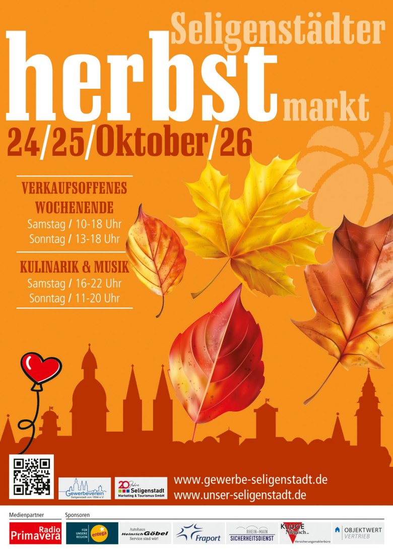 Plakat Herbstmarkt 2026 Plakat Herbstmarkt 2026