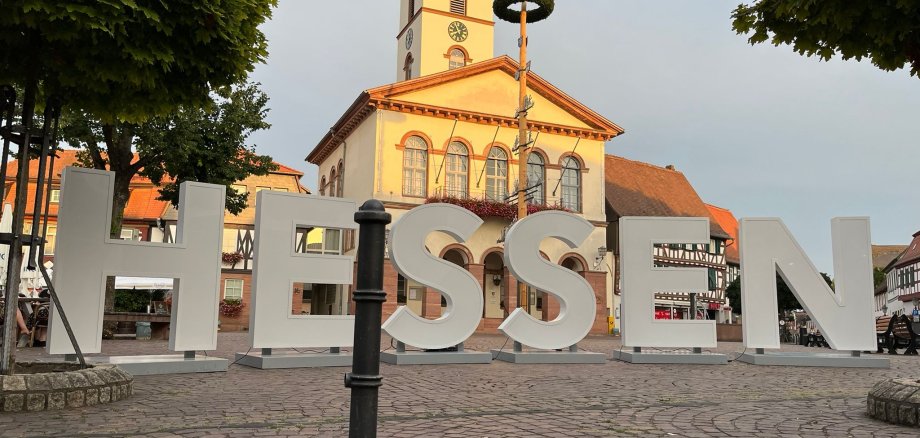 Hessenbuchstaben Marktplatz