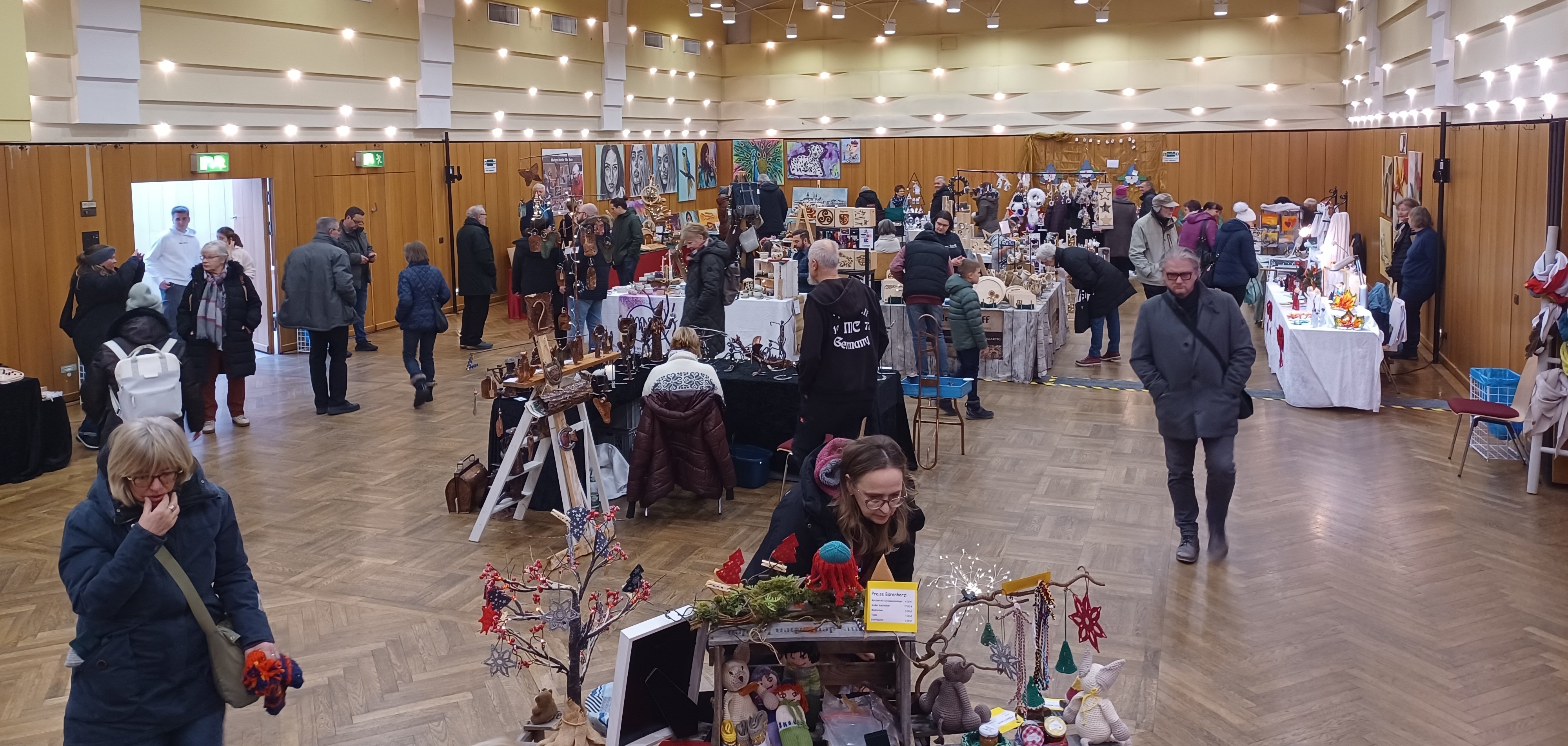 Hobbykünstlermarkt 2023 im Bürgerhaus Riesen