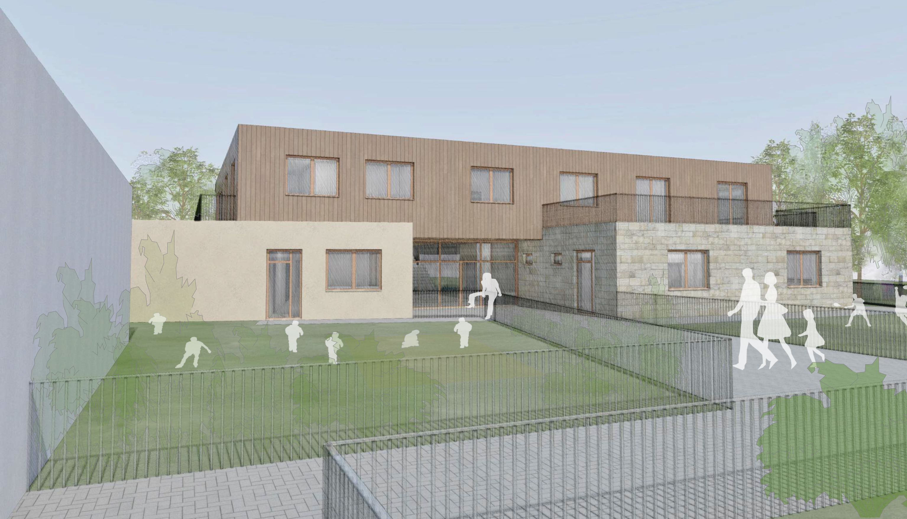 Entwurfsplanung Kita am Stadion