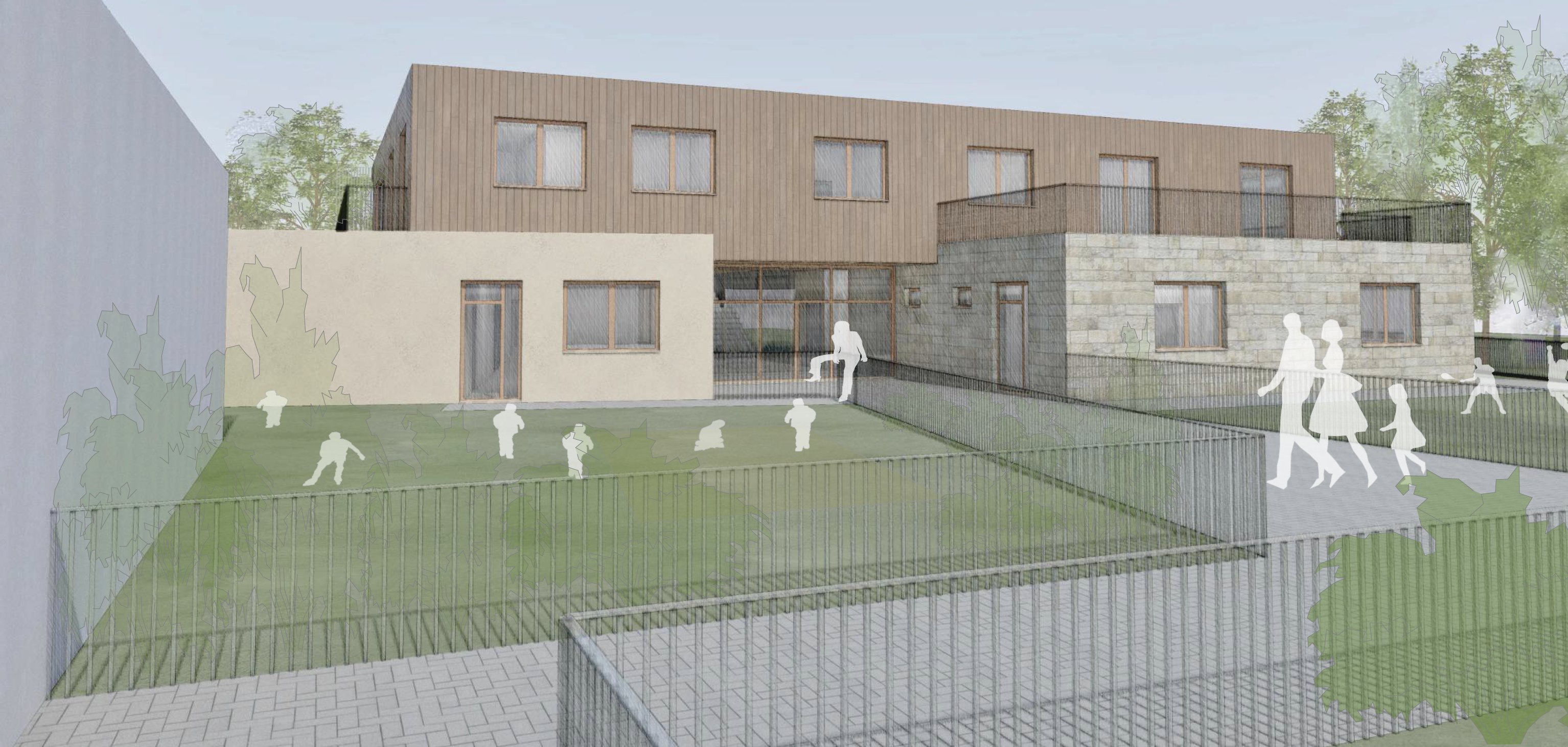 Entwurfsplanung Kita am Stadion