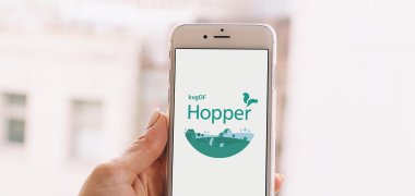 Hopper-App Screenshot