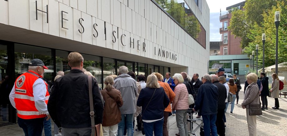 Seniorenausflug zum Landtag in Wiesbaden