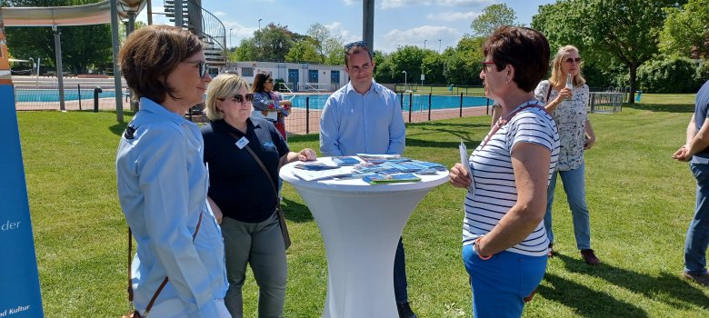 Gesprächsangebot beim Neubürgerempfang 2022 Gesprächsangebot beim Neubürgerempfang 2022