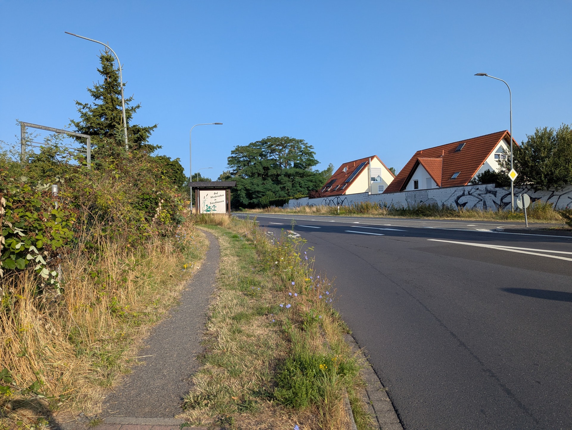 Ortsausgang Froschhausen