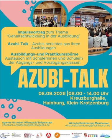 Plakat Azubi Talk 2026 Plakat Azubi Talk 2026