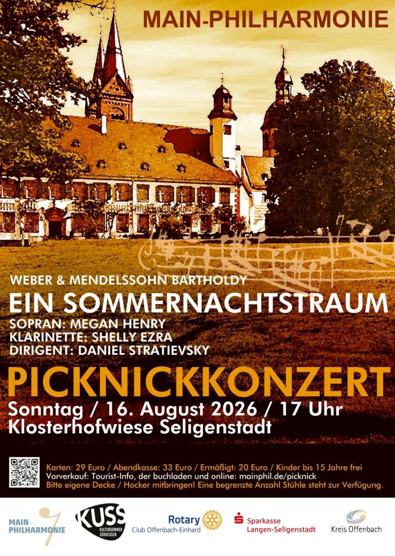 Plakat Picknick Konzert 2026 Plakat Picknick Konzert 2026