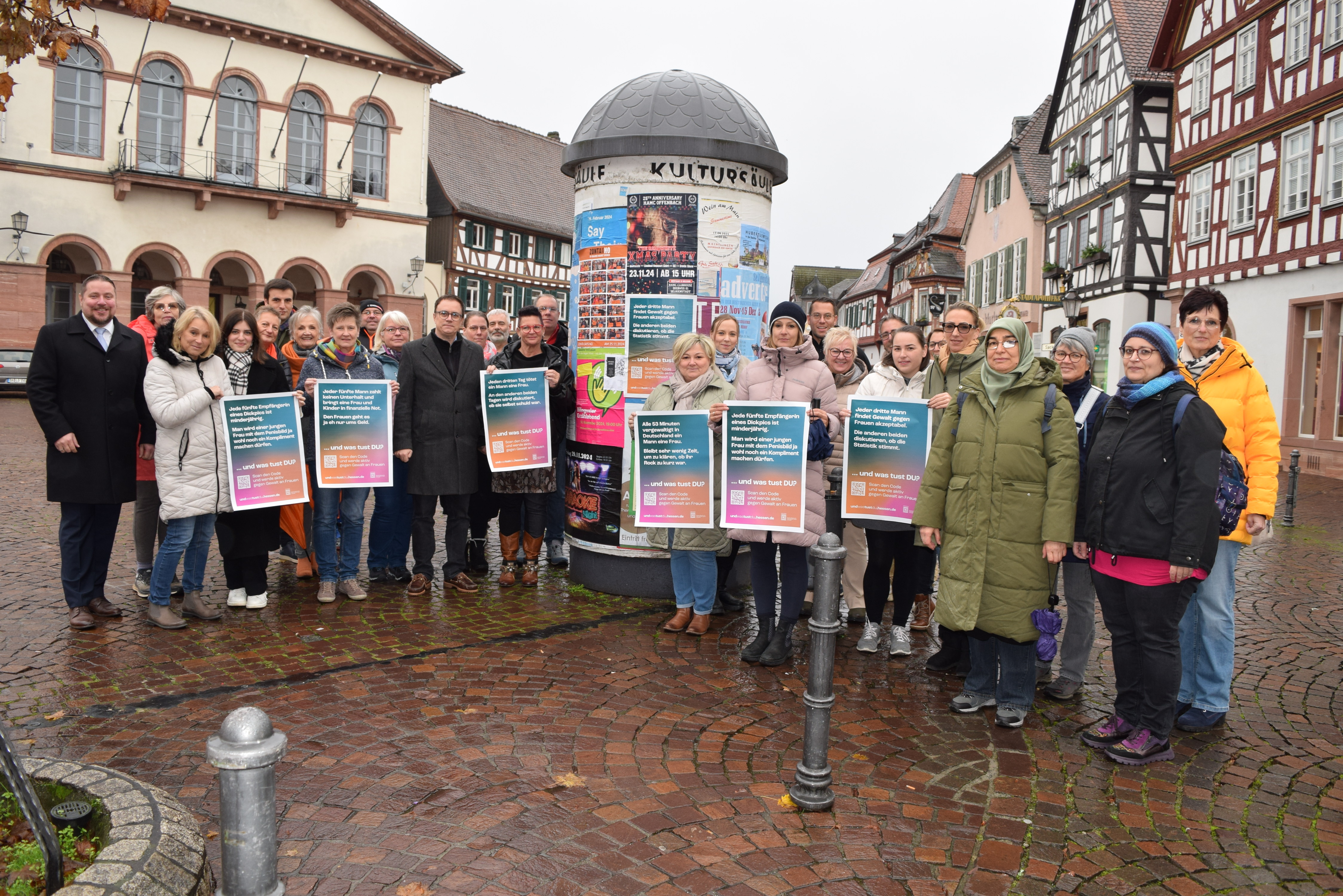 Plakataktion Frauenrechte