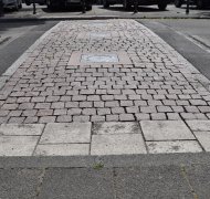 Polleranlage am Obertor in Vorbereitung.