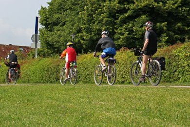 Fahrradtour Foto einer Fahrradtour