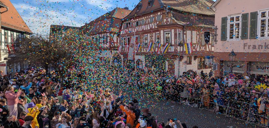 Rund 30.000 Fastnachtsbegeisterte kamen zum Rosenmontagszug 2025