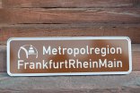 Schild Metropolregion FrankfurtRheinMain Schild Metropolregion FrankfurtRheinMain