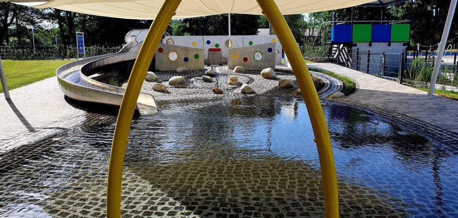 Neuer Kleinkindbereich im Schwimmbad