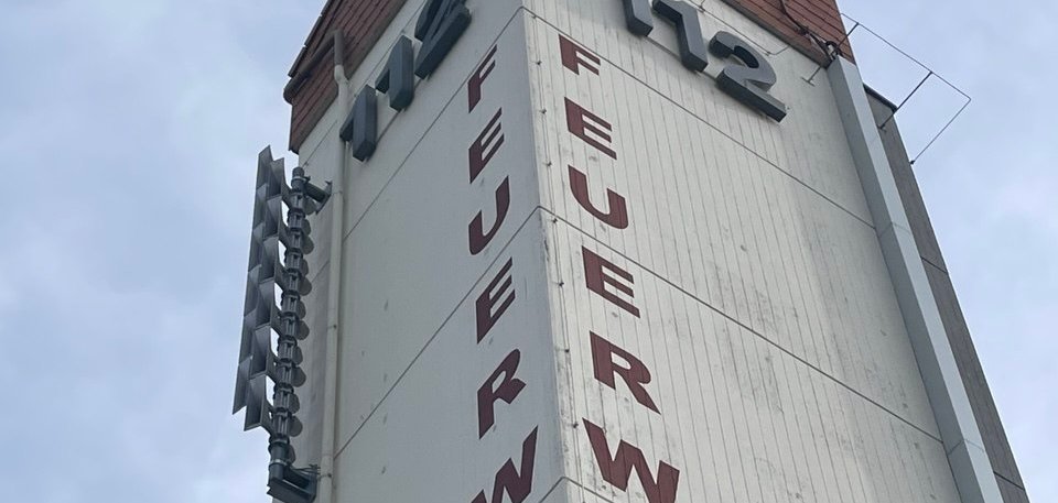Sirene am Feuerwehrhaus Seligenstadt