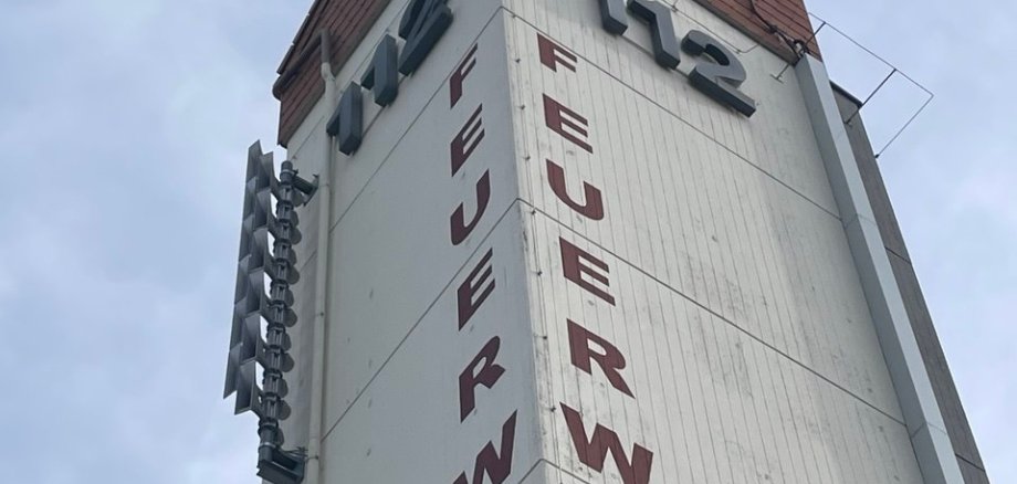 Sirene am Feuerwehrhaus Seligenstadt