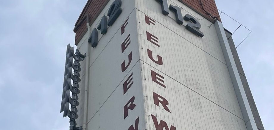 Sirene am Feuerwehrhaus Seligenstadt