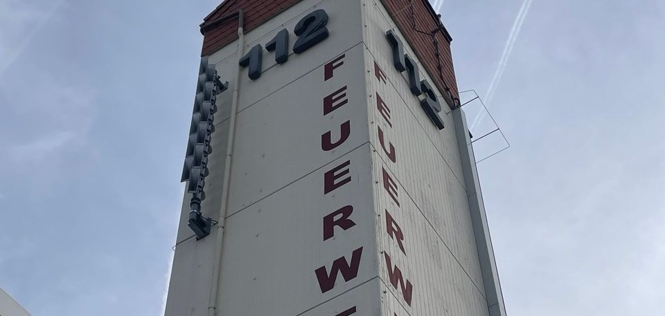 Sirene am Feuerwehrhaus Seligenstadt