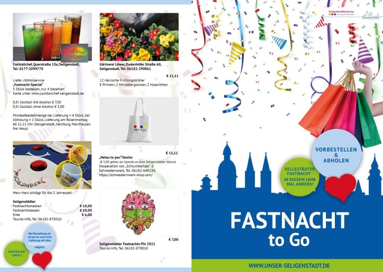 Fastnachtsflyer to go Fastnachtsflyer to go