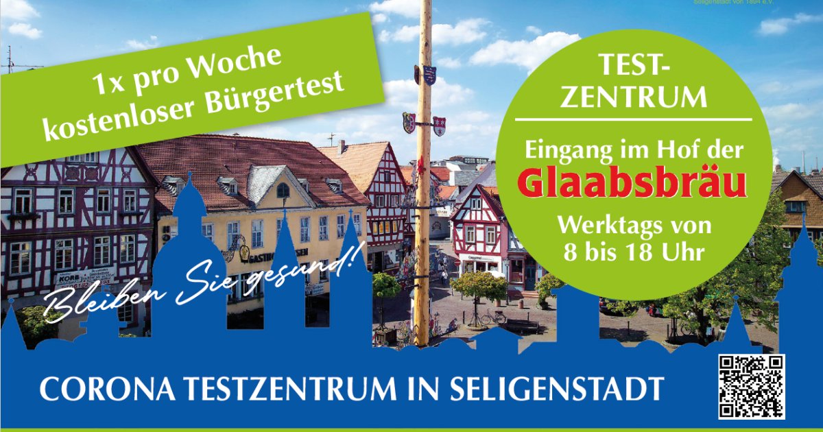corona testzentrum in seligenstadt eroffnet seligenstadt am main