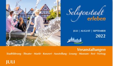 Veranstaltungskalender drittes Quartal 2022 Veranstaltungskalender drittes Quartal 2022