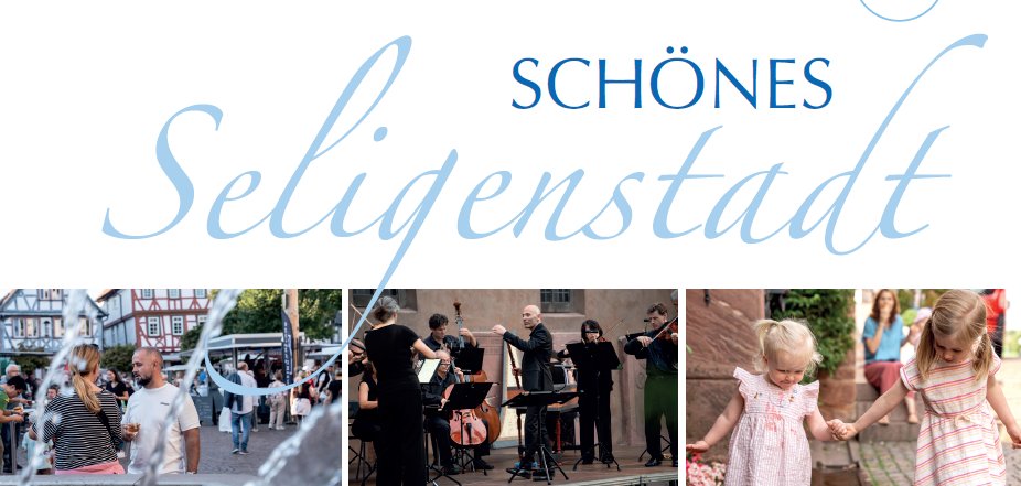 Titelseite Schönes Seligenstadt 2025
