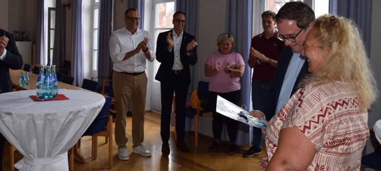 Urkunde für Silvia Grimm Urkunde für Silvia Grimm