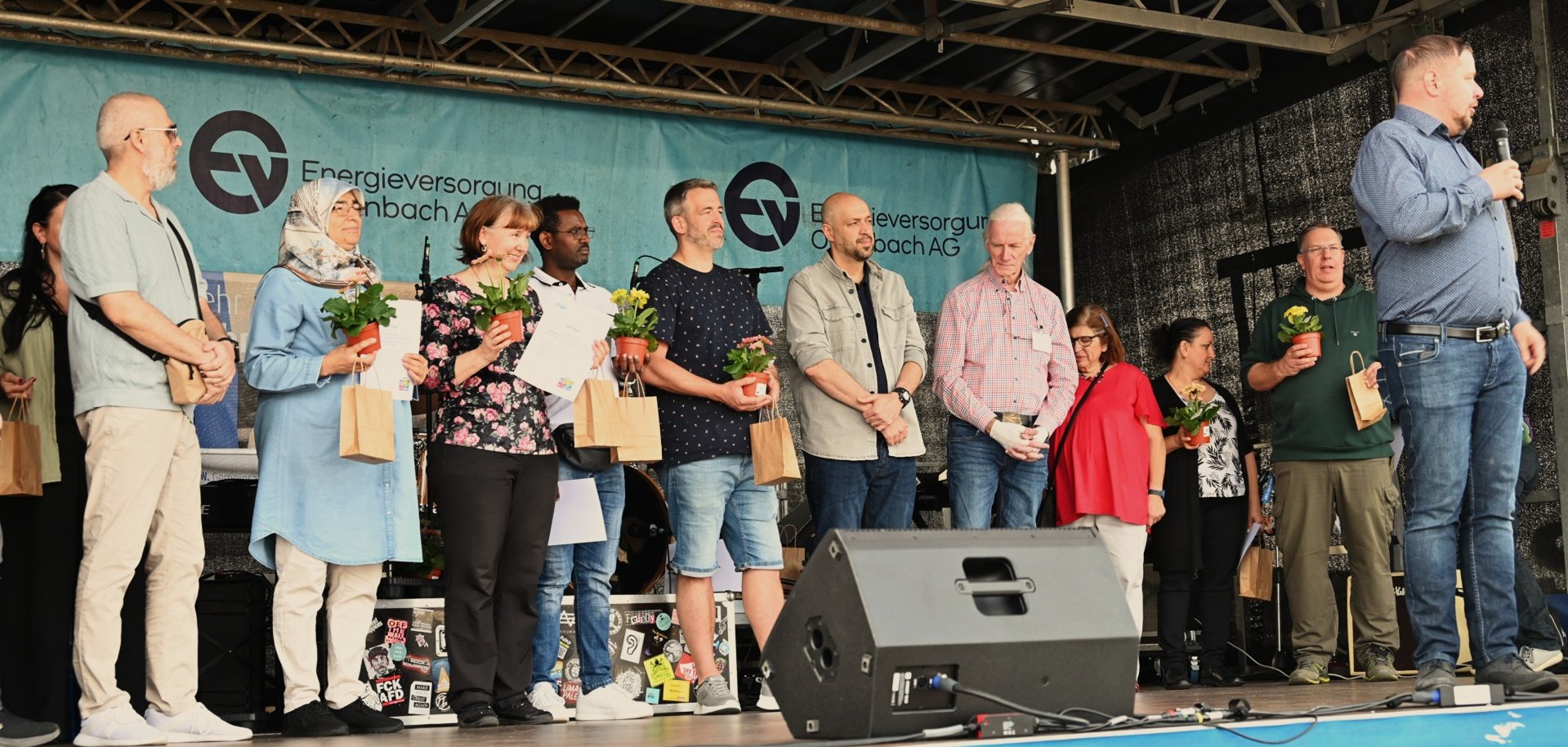 Urkundenübergabe Integrationslotsen