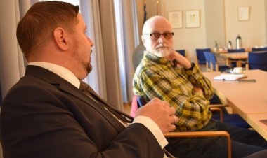 Vorstellung von Winfried Ruppel in der Pressekonferenz Vorstellung von Winfried Ruppel in der Pressekonferenz