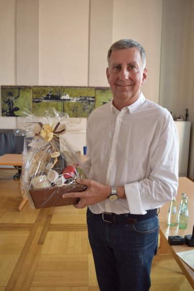Wolfgang Klein hat 40. Dienstjubiläum Wolfgang Klein hat 40. Dienstjubiläum