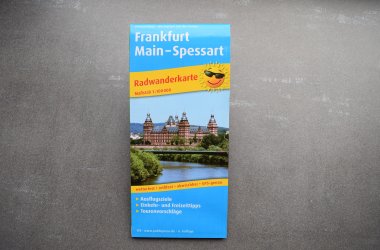 Radwanderkarte Frankfurt - Main - Spessart
