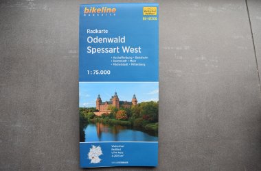Radkarte Odenwald - Spessart West