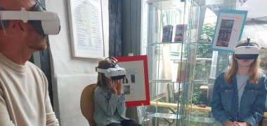 VR-Brillen im Einsatz VR-Brillen im Einsatz