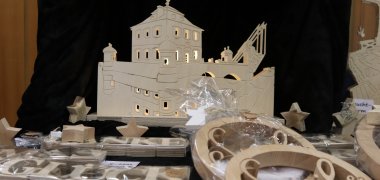 Exponate beim Hobbykünstlermarkt 